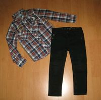 Kombi Esprit Jeans schwarz+Langarm Hemd 98/104 sehr guter Zustand Essen - Essen-West Vorschau