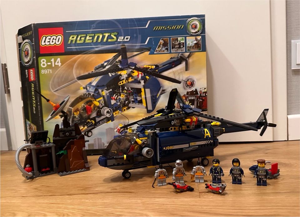 Lego Set 8971, Agents 2.0, Hubschrauber, OVP und Bauanleitung in Paderborn