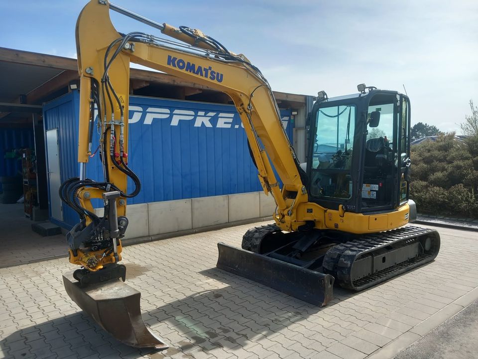 Bagger, Komatsu PC 58 MR 5E0 , Tiltrotator, Bj.2022 in Hofgeismar