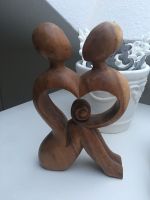 Deko Holz Figur Liebende Paar Pärchen Herz Geschenk Hochzeit Baden-Württemberg - Hardheim Vorschau