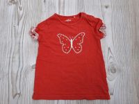 Mädchen-T-Shirt / Gr. 92 / Schmetterling / rot / Topomini Thüringen - Teistungen Vorschau