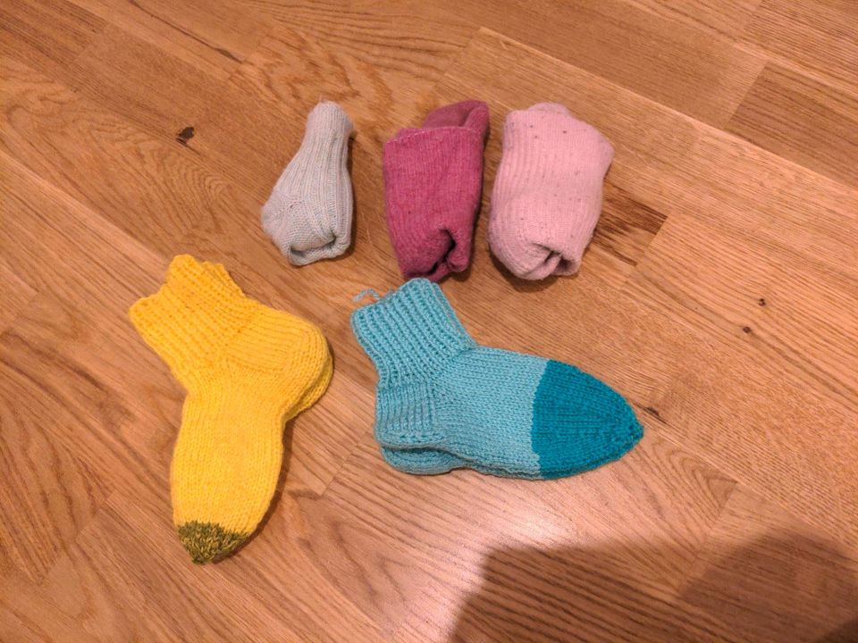 Woll Wolle Socken Söckchen Natur Hirsch | passend ab 23 24 24 26 in Berlin