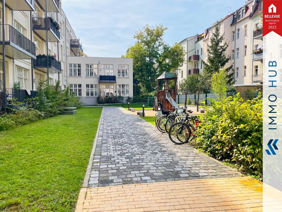 ++ Gründerzeitcharme trifft auf Moderne! 3-Zimmer Maisonette-Wohnung inkl. TG-Stellplatz ++ in Leipzig