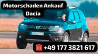 Motorschaden Ankauf Dacia Duster Dokker Logan Sandero Lodgy Thüringen - Nessetal Vorschau