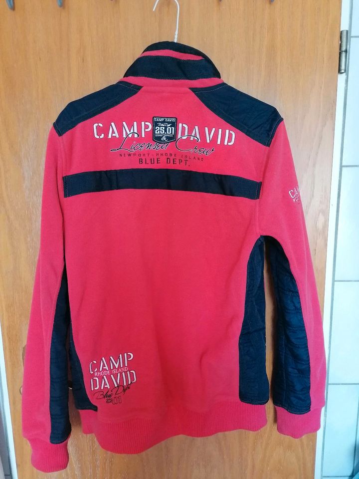 Schöne Camp David Fleece-Jacke zum Verkauf in Rietberg