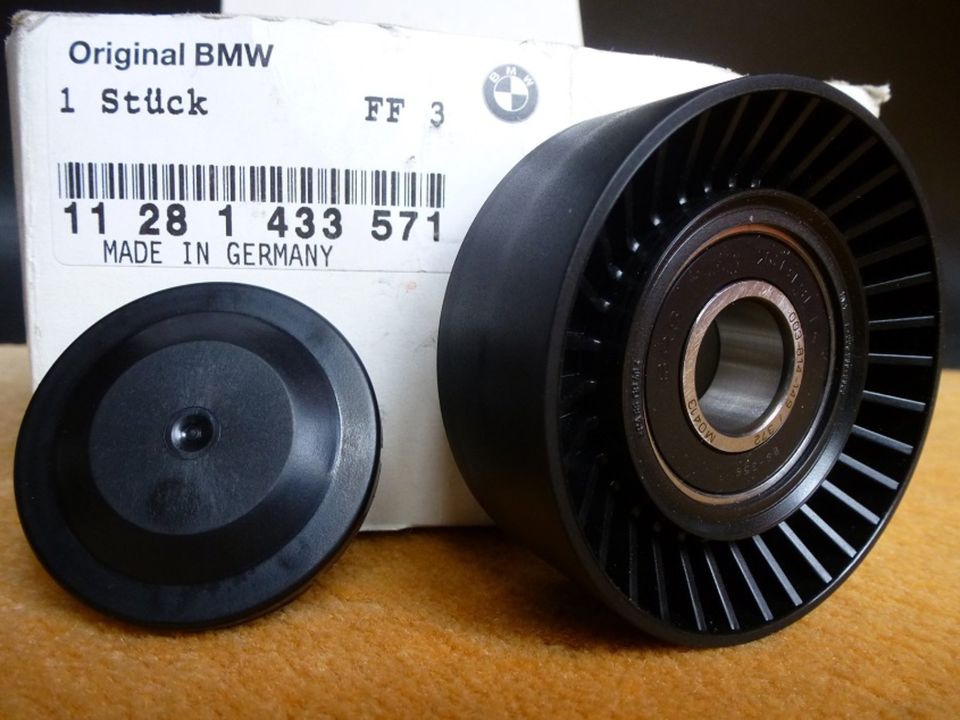 Original INA SPANNROLLE BMW 11281433571 E46 E90 E39 E60 E38 KLIMA in Dorsheim