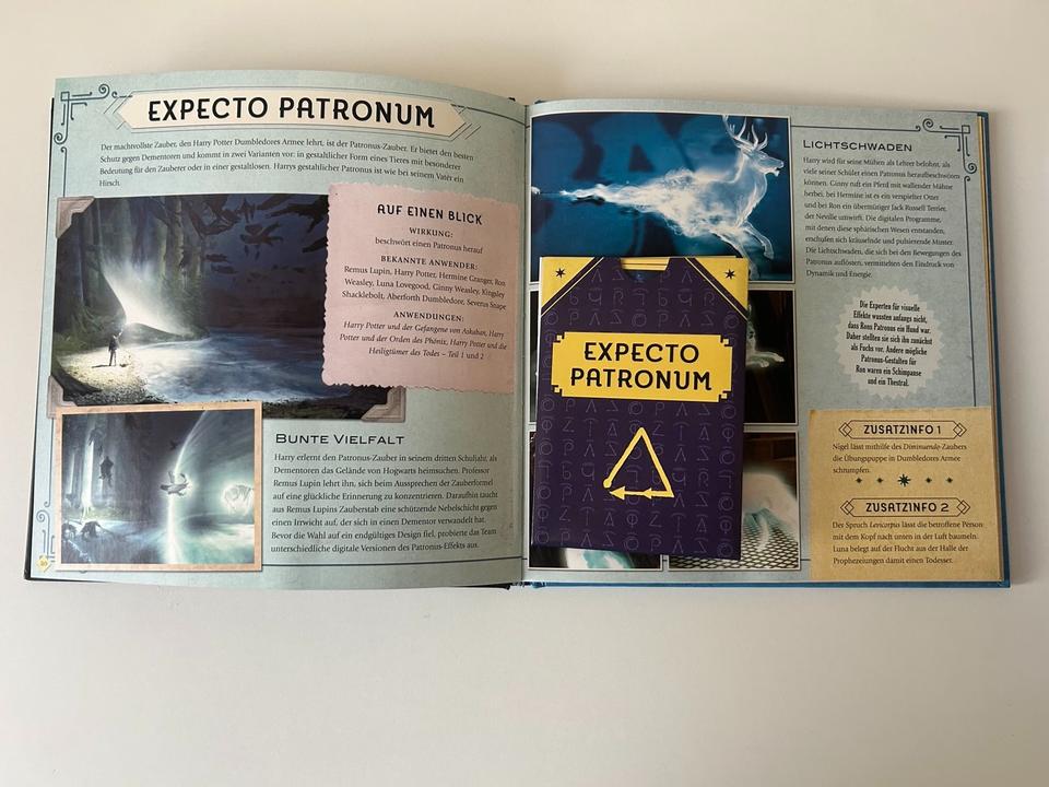 Harry Potter „ Die Zaubersprüche“, das Handbuch zu den Filmen in Lübben
