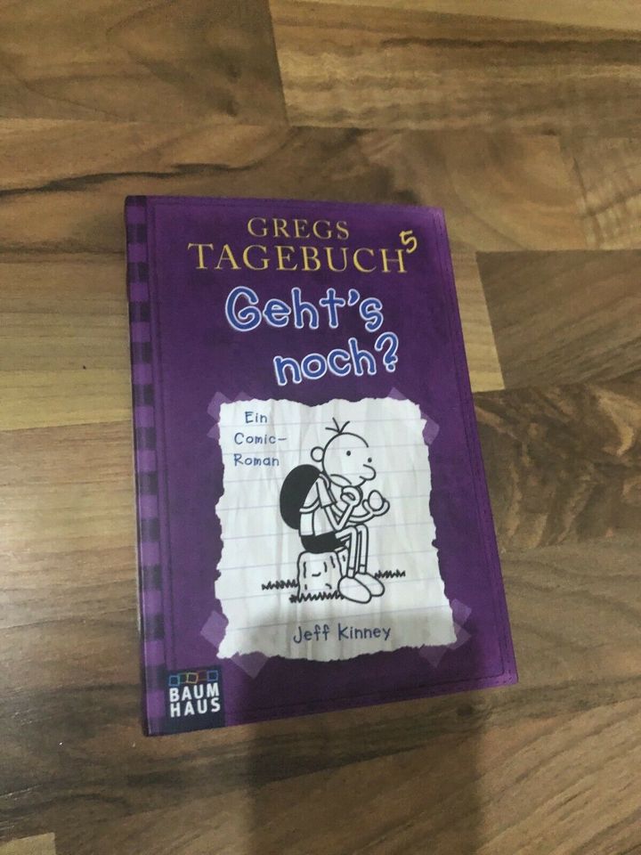 Gregs Tagebuch gehts noch Jeff Kinney Buch band Teil 5 in Hamburg