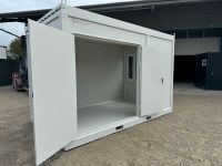 MADE IN GERMANY ► 4 x 2,4 m - Containerlösung + Doppelflügel-Tür + Fenster ◄ Schlüsselfertige Lösung - Gewährleistung - Lieferung in ganz Europa auf Anfrage - Isoliert - Baucontainer Bürocontainer Niedersachsen - Salzgitter Vorschau