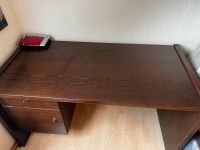 Schreibtisch braunes Holz Dortmund - Aplerbeck Vorschau