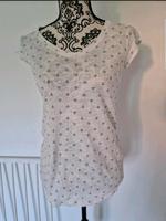 Weißes H&M Tshirt Schwangerschaft Umstandsshirt Gr. S Hessen - Grebenhain Vorschau
