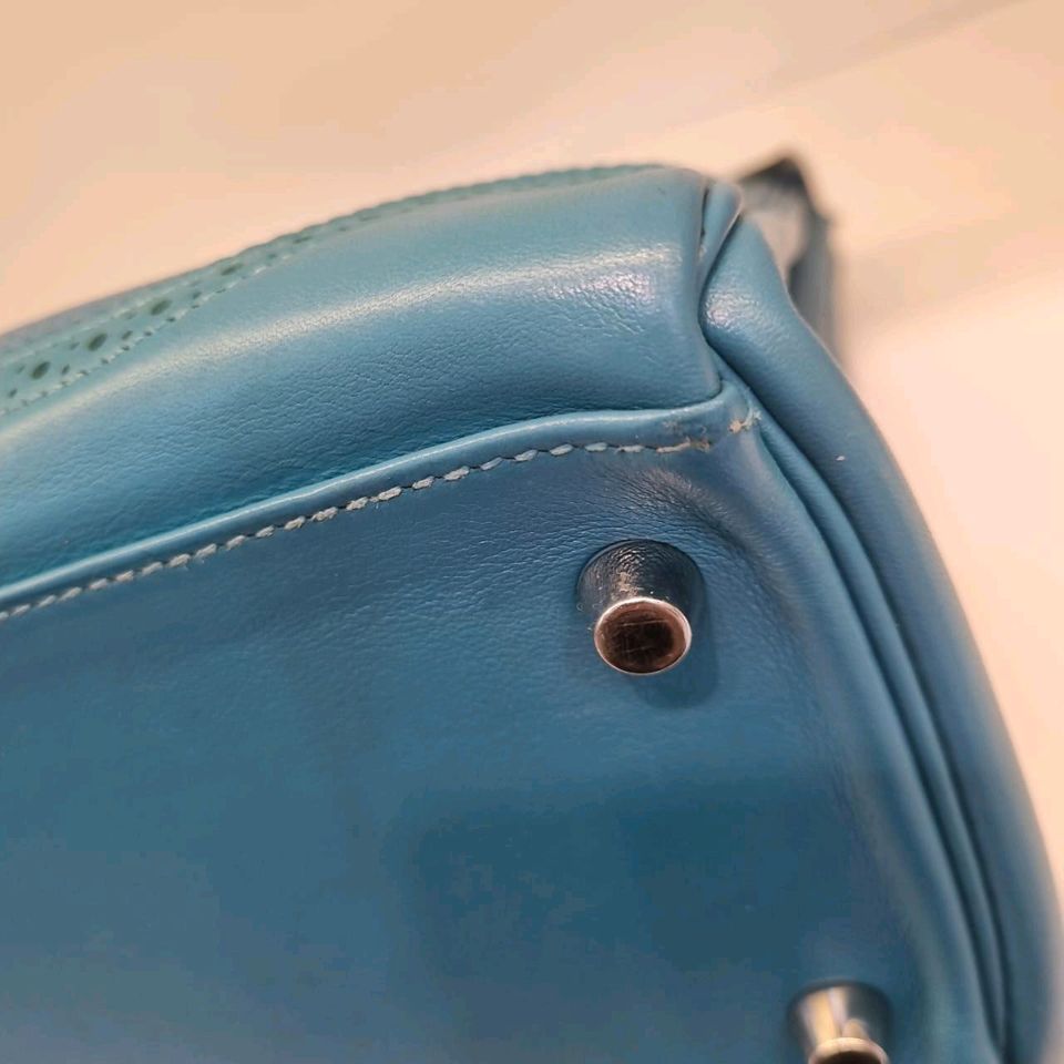 Hermes Kelly32 Ghillies Turquoise Phw R in Jestetten