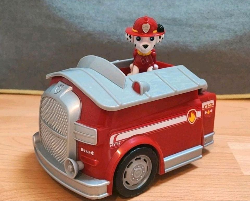 Paw Patrol Feuerwehrauto mit Marshall in Walddorfhäslach