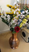Kupfer Vase  mit Blumen. Vase hoch  54 cm Bayern - Ingolstadt Vorschau