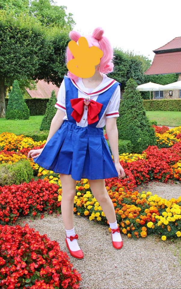 Chibiusa Sailor Moon Cosplay Kostüm Schuluniform Dream Arc in Mainleus