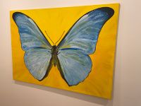 UNIKAT! Großes Bild Ölbild Gemälde Kunstwerk Schmetterling Obergiesing-Fasangarten - Obergiesing Vorschau