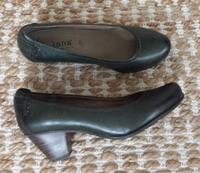 Jana Pumps Gr.37,5 Leder Breite H schwarz Schleswig-Holstein - Flensburg Vorschau