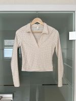 H&M NEU kurzes Langarmshirt creme/beige S Hessen - Hofgeismar Vorschau