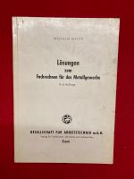 Lösungen zum Fachrechnen für das Metallgewerbe Niedersachsen - Melle Vorschau