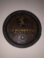 Löwenbräu Bierfass Deckel Deko Werbung Schleswig-Holstein - Wilster Vorschau