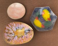 DDR Kunstgewerbe Emaille Schalen Teller Vintage Deko Sachsen-Anhalt - Gardelegen   Vorschau