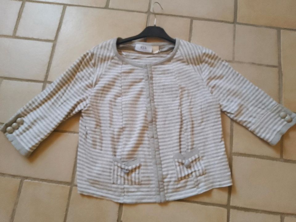 Bonprix Sommer Jacke w. Neu Gr M 40 42 leichte Übergangsjacke Str in Nuthe-Urstromtal