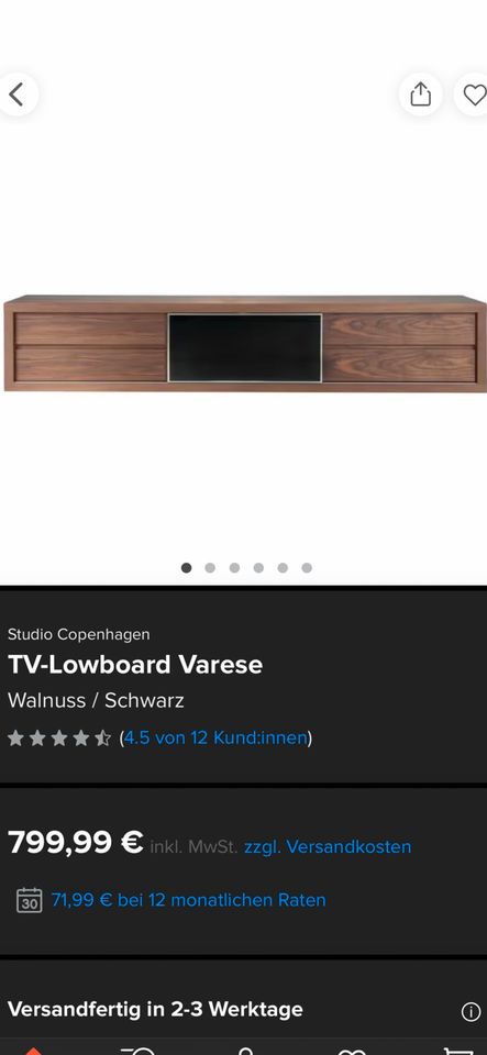 TV Sideboard in Leverkusen
