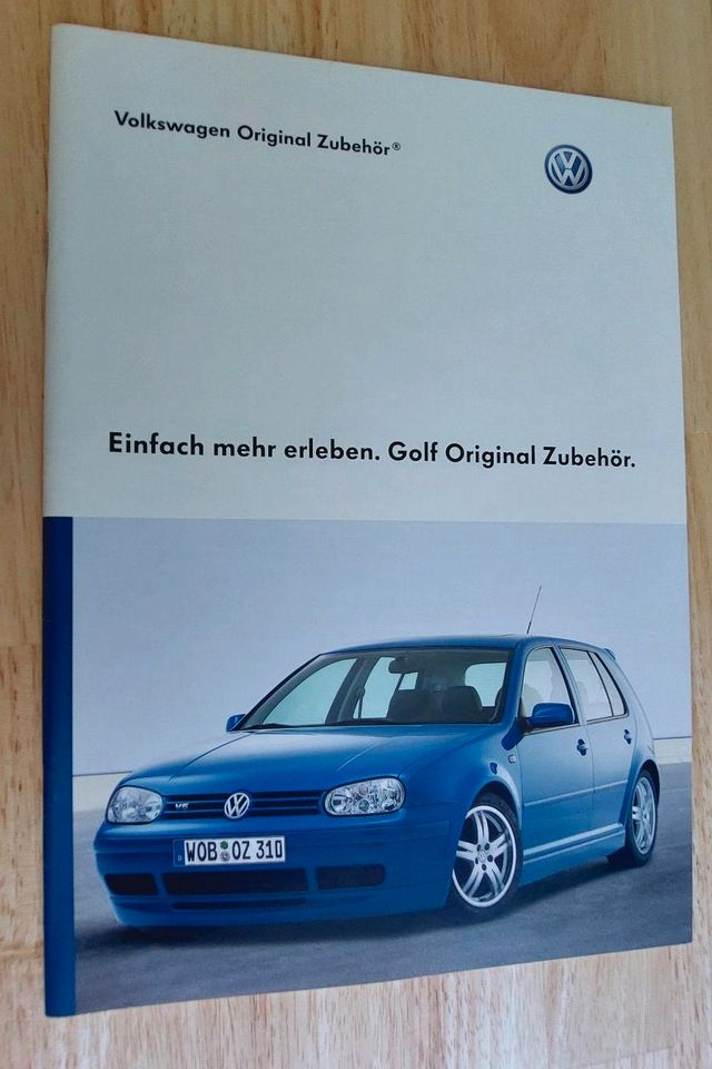 VW Golf IV Zubehör Prospekt 25 Jahre GTI von 2003 in Nordrhein