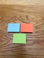 Post-it Haftnotizzettel Haftnotizen Sticky Notes 3er Set klein Schleswig-Holstein - Mönkeberg Vorschau