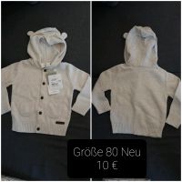 Jungen Strickjacke Größe 80 Neu Pullover Nordrhein-Westfalen - Wenden Vorschau