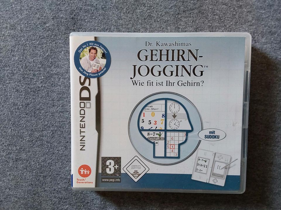 Nintendo DS Spiel "Gehirn-Jogging" in Johanngeorgenstadt