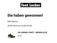 Jordan 4 craft Medium Olive EU 44 Berlin - Mahlsdorf Vorschau