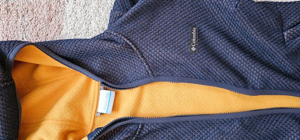 Columbia  Strick Fleecejacke  Gr.XS  Dunkelblau in Löderburg