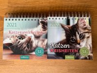 2 Kalender Katzenweisheiten Katzen Postkarten Sachsen - Grimma Vorschau