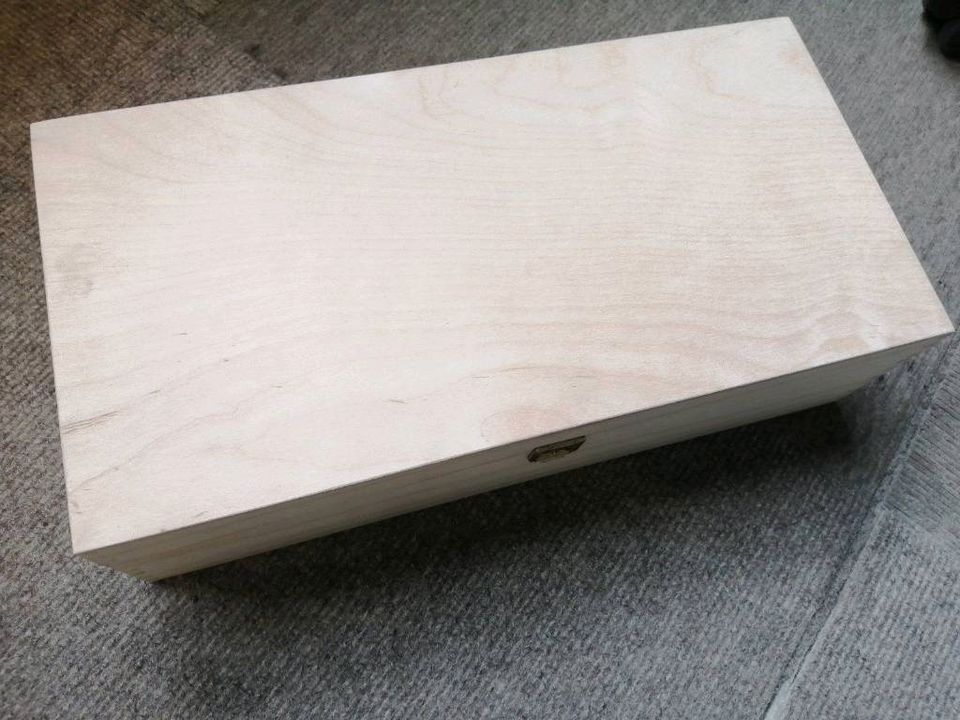 Holzkisten Etuis Box Schatulle 365x175x95 Schatz Kiste MENGE in Mainz