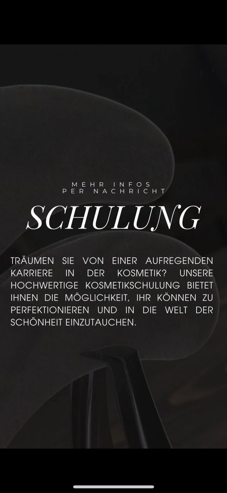 Uv - Lashes Schulung Wimpernverlängerung in Kempten