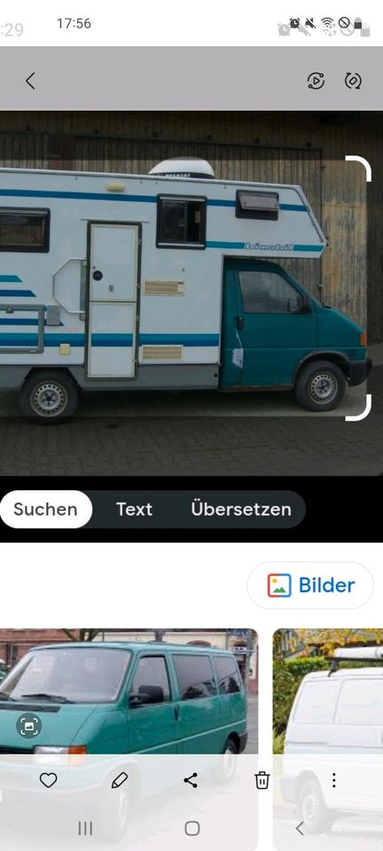 Suche für  vw t4 pritsche wohnkabine in Hümmel