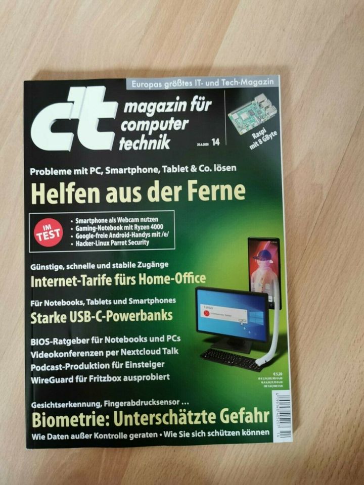 c’t Magazin für Computer Technik 4 Hefte 12-15/2020 neuwertig in Staufenberg