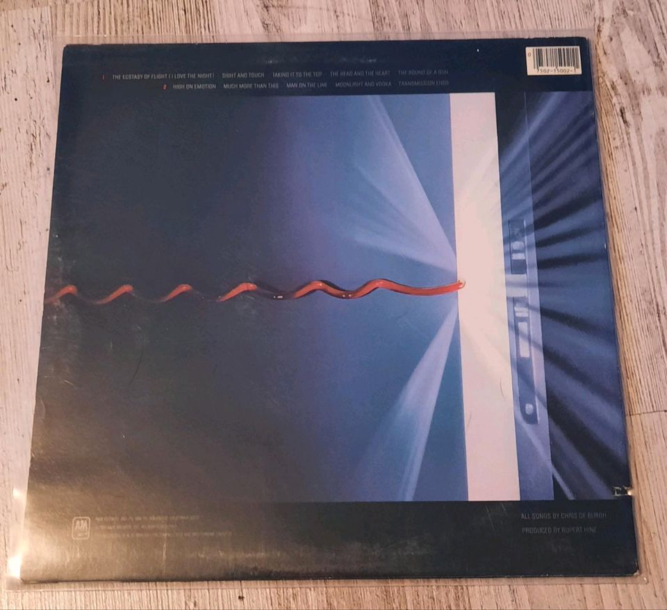 Chris De Burgh - Man On The Line - Schallplatte Vinyl LP in Bischofferode
