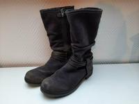 Lurchi Rauleder TEX Stiefel Gr. 36 braun Baden-Württemberg - Steinheim Vorschau