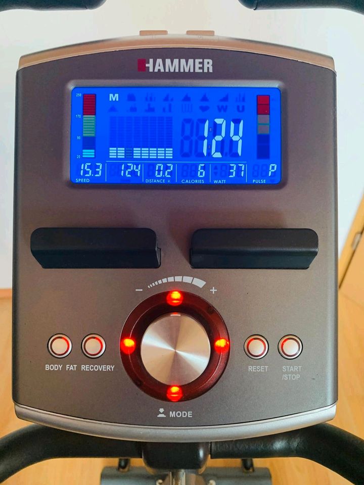 Top Zustand Hammer Ergometer Motion BT Heimtrainer Fitness in Uedem