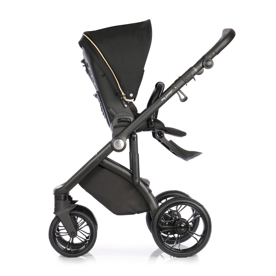 My Junior VITA unique 2 - 2in1 Kinderwagen-Set - Black Beauty - XXL-Zubehörpaket - NEU in Fulda