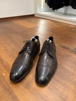 Hugo Boss Lederschuhe Derbys | Dunkelbraun | 43,5 Bayern - Haßfurt Vorschau