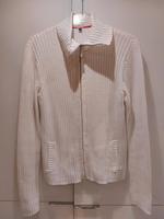 Weiße Strickjacke/Weste/Cardigan kurz/Street One Größe 42 creme Bayern - Kulmain Vorschau