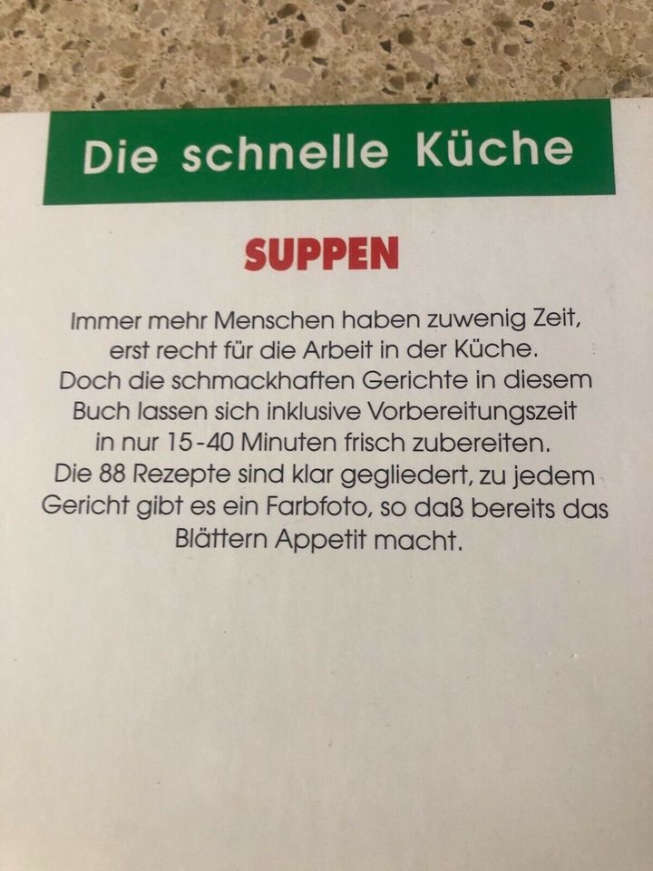 Die schnelle Küche - Suppen Moewig in Mandel