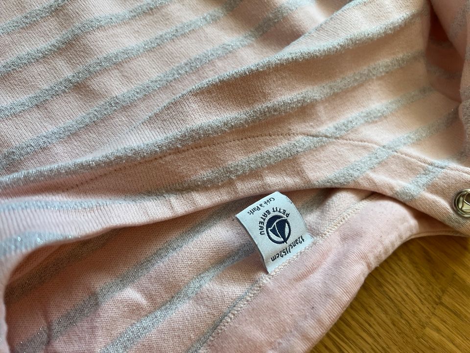 Sweatshirt Gr. 12 152 rosa Petit Bateau in Dieburg