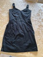 Minikleid Gr. 36 38 italien * schwarz/ weiß * Punkte  * Stretch Sachsen - Zwickau Vorschau