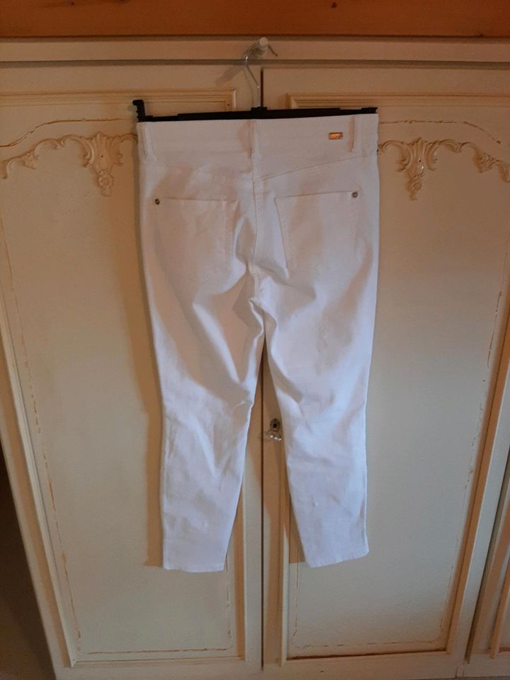 Jeans Cambio Modell Parla weiß Gr. 38 in Bruckmühl