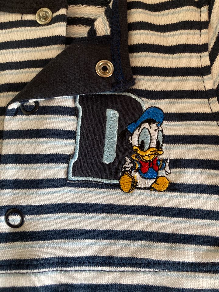 Strampelanzug Donald Duck Gr. 56 NEU 2. Wahl in Frankenberg (Eder)