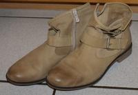 Stiefeletten Tamaris, aus Leder, Gr. 39, beige Nordrhein-Westfalen - Bottrop Vorschau